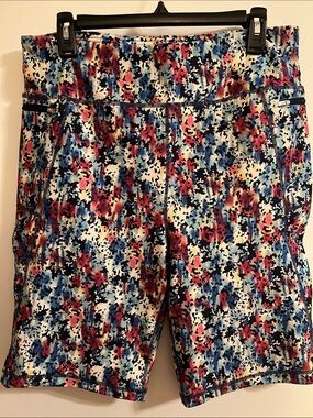 Jones New York Women’s Multicolor Floral Active Shorts